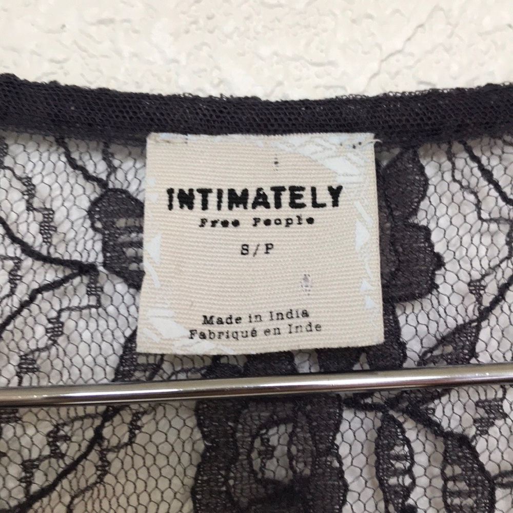 Free people (intimately) bell & lace tank. Sz S - Picture 4 of 7